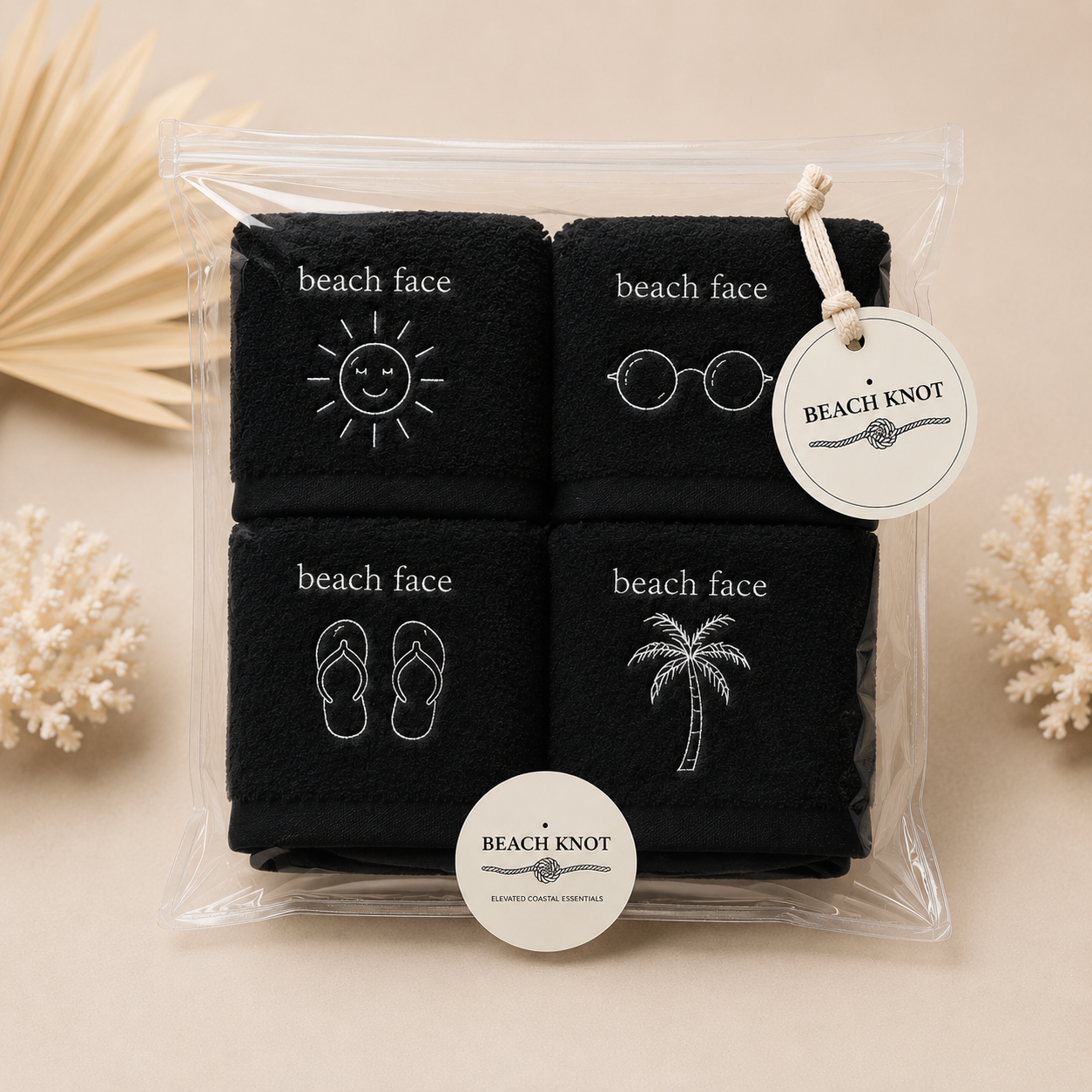 Beach Face Collection — Set of 4