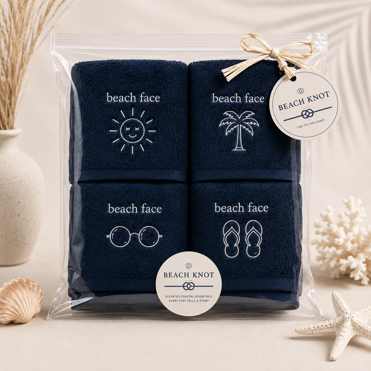 Beach Face Collection — Set of 4