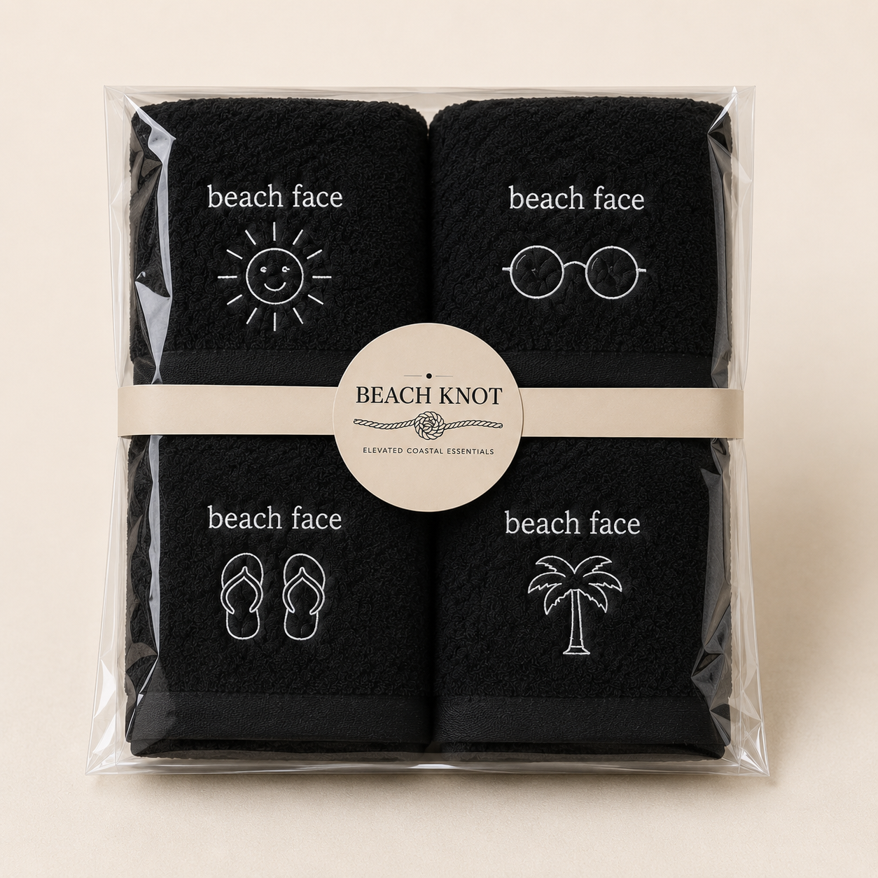 Beach Face Collection — Set of 4